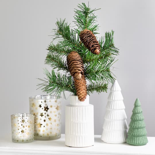 Dakota Red Pine Stem with Pine Cones